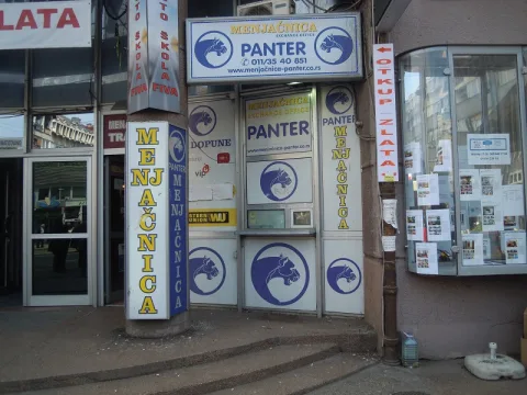 Menjačnica Panter - Požeška
